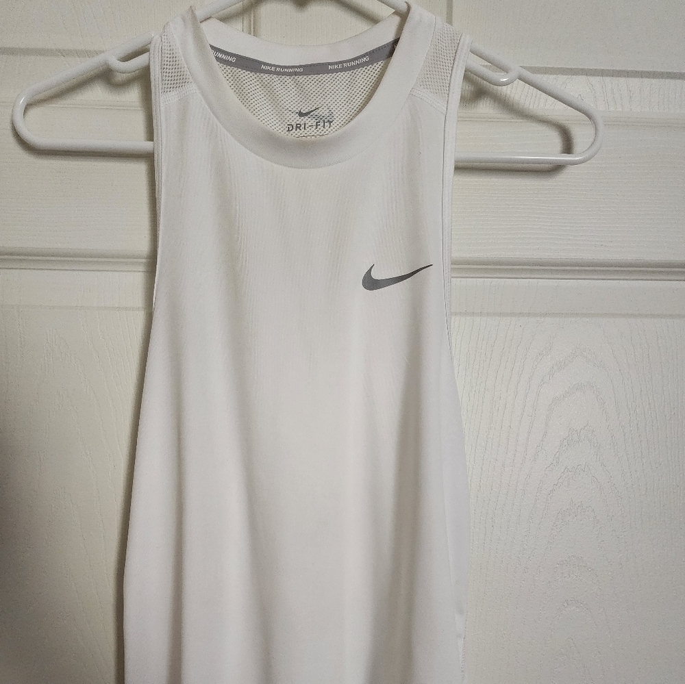 Brand new without tags. Nike White Tank Top